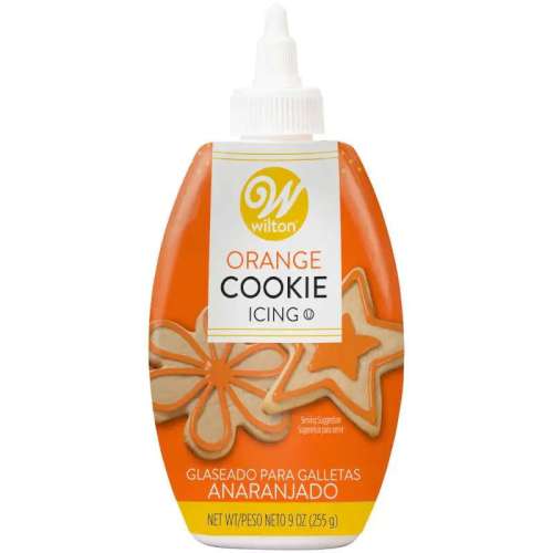 Cookie Icing - Orange - Click Image to Close